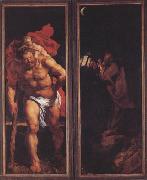 St Christopber and the Hermit (mk01) Peter Paul Rubens
